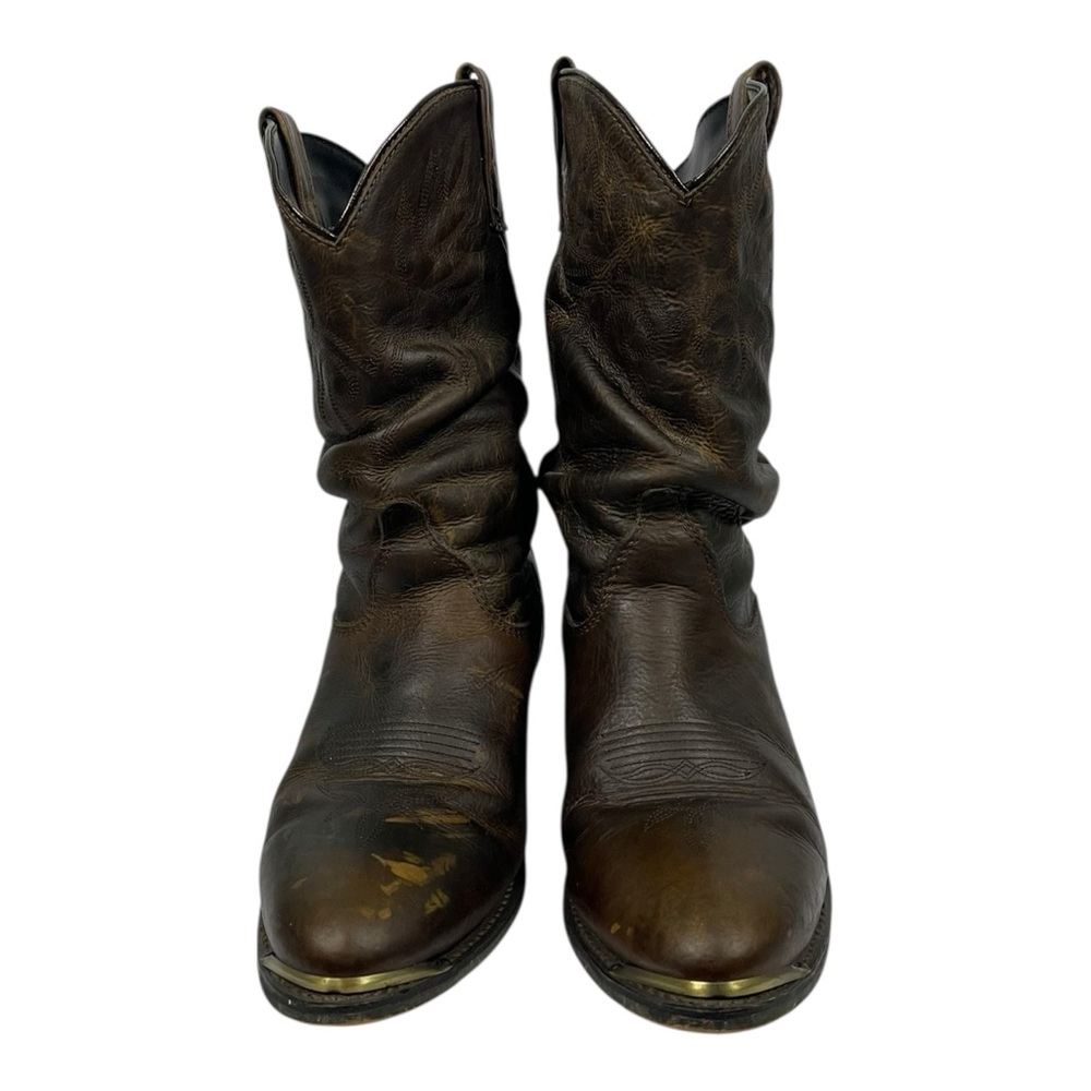 Dingo Golden Condor Women’s Leather Cowboy Boots Size 9 Brown Model D17542 - Picture 6 of 10
